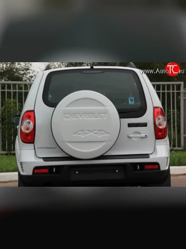 Чехол запасного колеса Chevrolet V4 (Окрашенный) Лада ВАЗ Нива Трэвел (212300-80) (2021-2025)