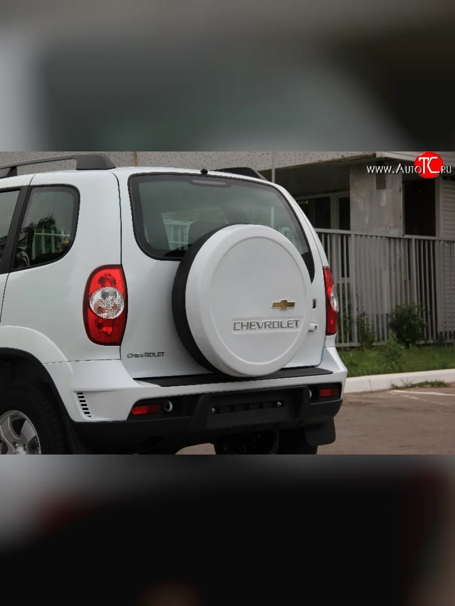 Чехол запасного колеса Chevrolet V3 Лада ВАЗ 2123 (Нива Шевроле) 1 рестайлинг (2009-2020) (Окрашенный)  в Самаре Самарской области