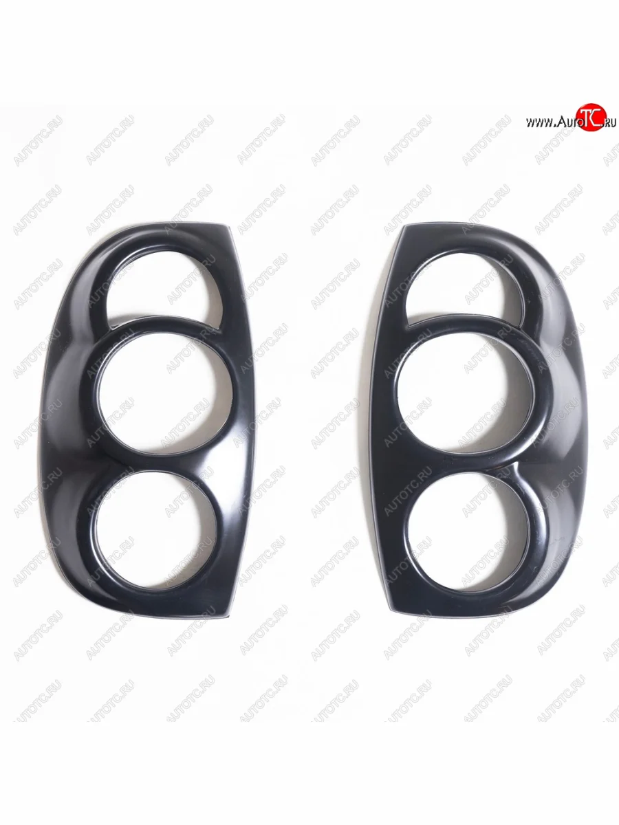 Накладки на фонари Автостайл Лада ВАЗ 2123 (Нива Шевроле) дорестайлинг (2002-2008) (Неокрашенные)  в Воронеже Воронежской области