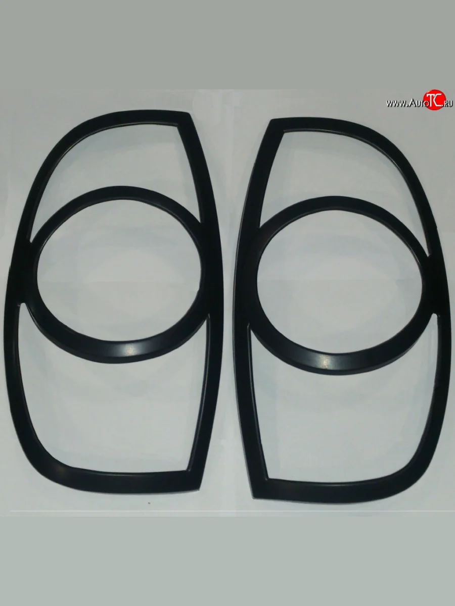 Накладки на фонари (с 2009 г) Кураж V4 Лада ВАЗ 2123 (Нива Шевроле) 1 рестайлинг (2009-2020) (Неокрашенные)  в Самаре Самарской области