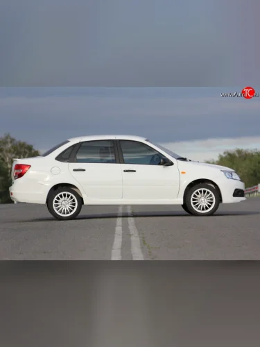 Пороги накладки Elegance Datsun mi-DO (2014-2021), Datsun on-DO (2014-2021), Лада ВАЗ Гранта ( 1 2191,  2190) (2011-2017), Лада ВАЗ Гранта FL ( 2191,  2190,  2194,  2192) (2018-2025), Лада ВАЗ Гранта Спорт ( 2191,  2190) (2023-2025), Лада ВАЗ Калина ( 2192,  2194) (2013-2018), Лада ВАЗ Калина Спорт  2192 (2014-2018)