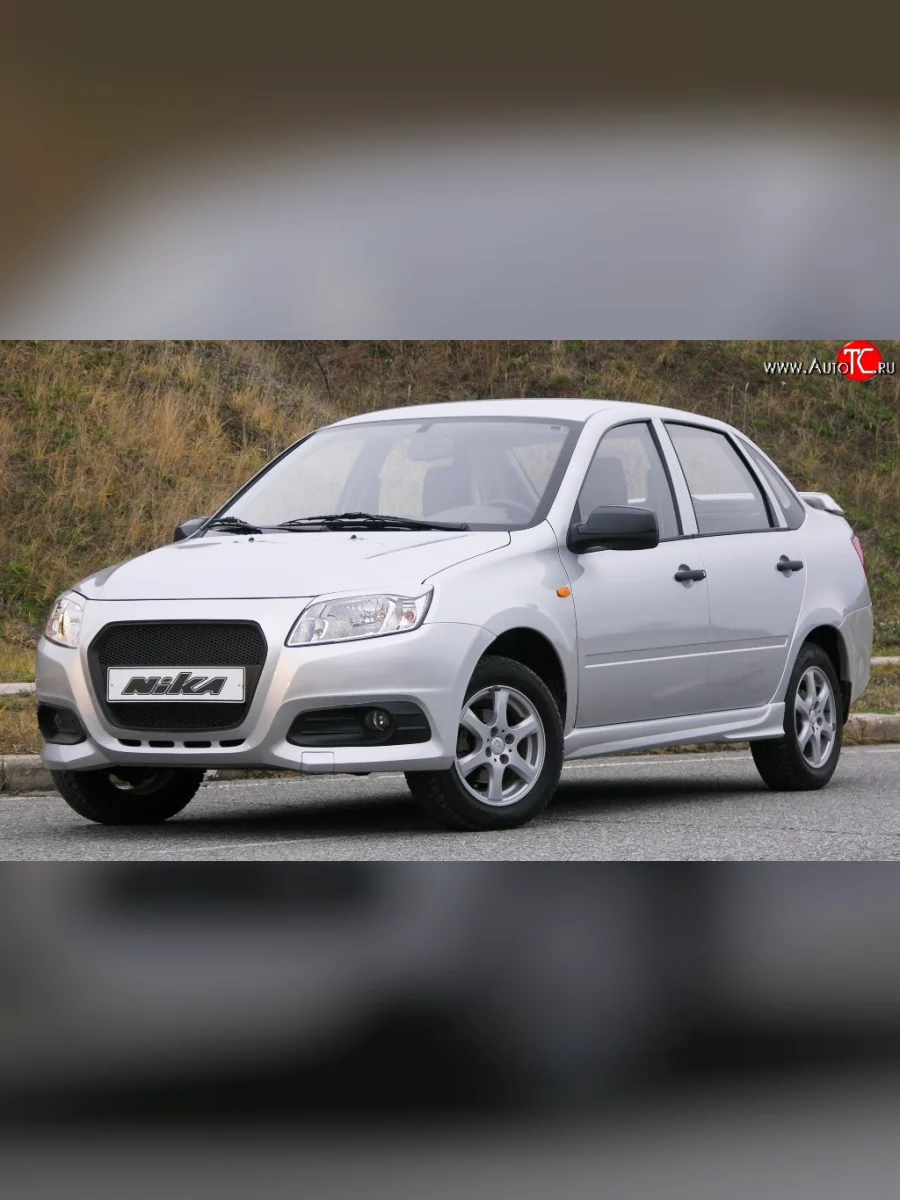 Комплект порогов Nika Datsun on-DO седан дорестайлинг (2014-2019) (Неокрашенные)  в Керчи Республика Крым