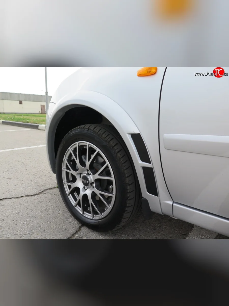 Накладки на колёсные арки Трек Datsun on-DO седан дорестайлинг (2014-2019) (Неокрашенные)  в Керчи Республика Крым