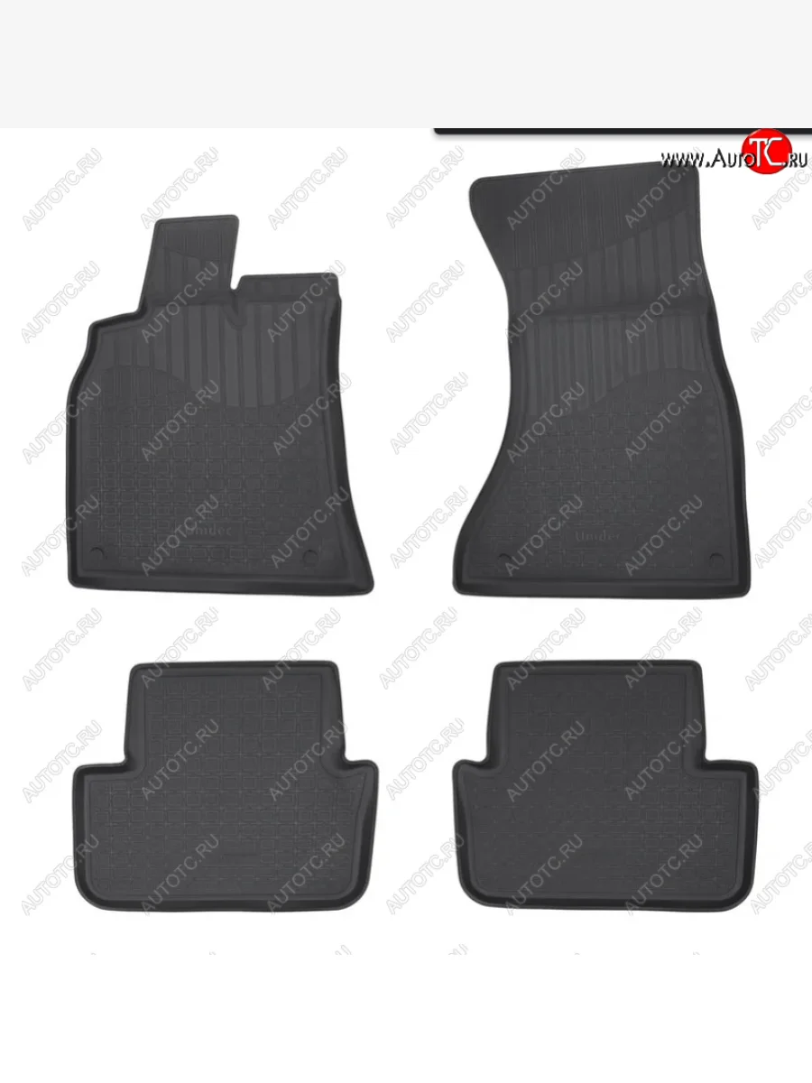 Комплект ковриков в салон Norplast Unidec Audi A5 8T дорестайлинг, лифтбэк (2007-2011) (Цвет: черный)  в Перми Пермском крае