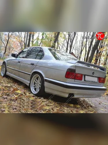 Накладка на задний бампер Schnitzer BMW 5 серия E34 седан дорестайлинг (1988-1994)