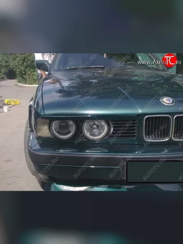 Реснички на фары CT v1 BMW 5 серия E34 седан дорестайлинг (1988-1994)