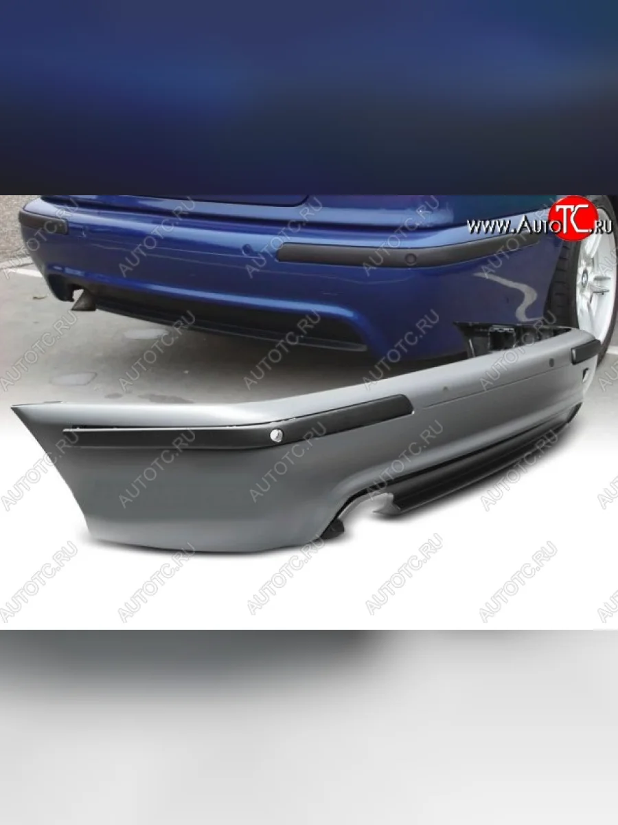 Задний бампер (Sedan) M-pakiet BMW 5 серия E39 седан дорестайлинг (1995-2000) (Неокрашенный)  в Керчи Республика Крым
