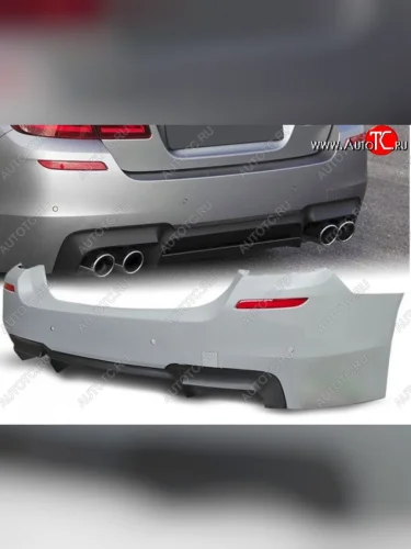 Задний бампер M5 Style BMW 5 серия F10 седан дорестайлинг (2009-2013)