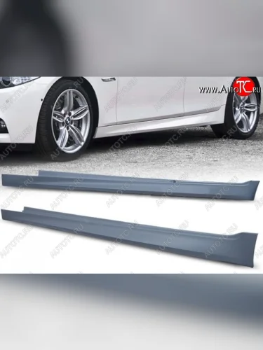 Пороги накладки M5 Style BMW 5 серия F11 рестайлинг, универсал (2013-2017)