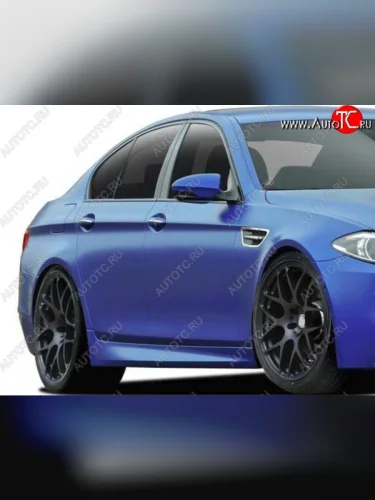Пороги накладки M-Style BMW 5 серия F11 рестайлинг, универсал (2013-2017)