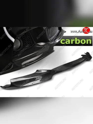 Накладка на передний бампер M-pakiet BMW 5 серия F10 седан дорестайлинг (2009-2013)