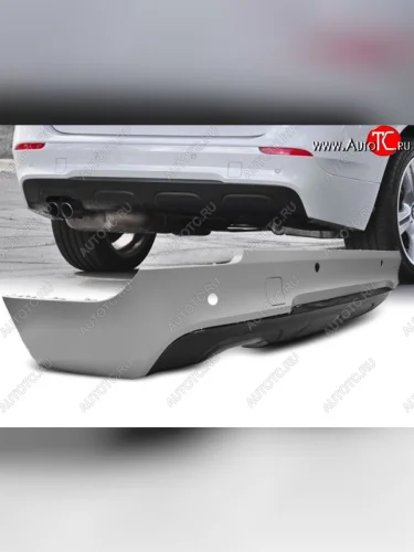 Задний бампер M-pakiet BMW X1 E84 (2009-2015)