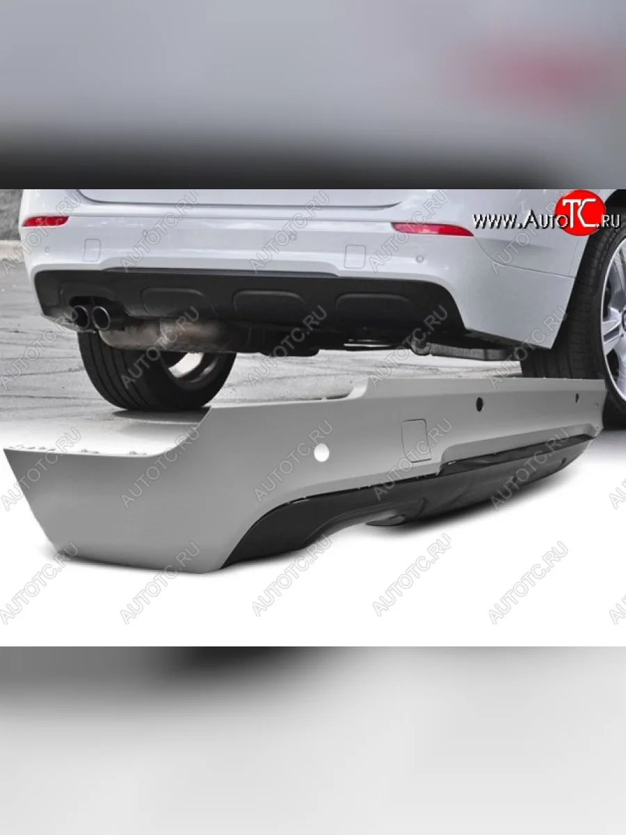 Задний бампер M-pakiet BMW X1 E84 (2009-2015) (Неокрашенный)  в Перми Пермском крае