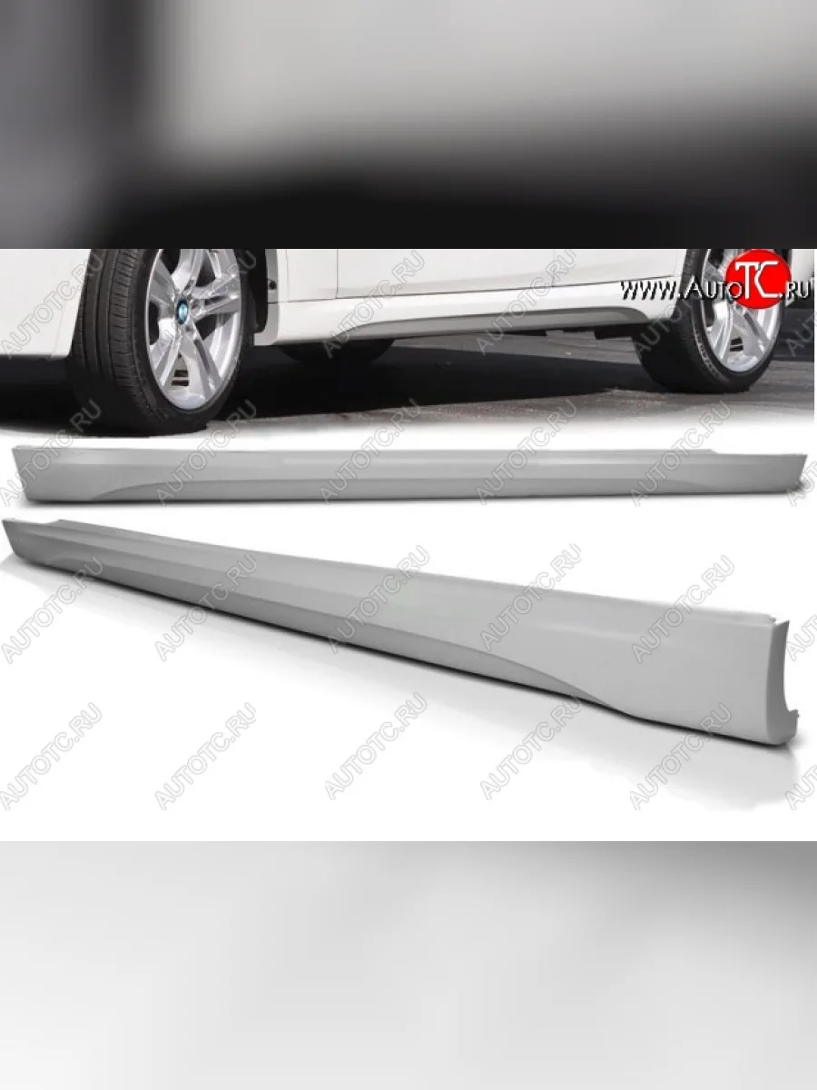 Пороги накладки M-pakiet BMW X1 E84 (2009-2015) (Неокрашенные)  в Самаре Самарской области