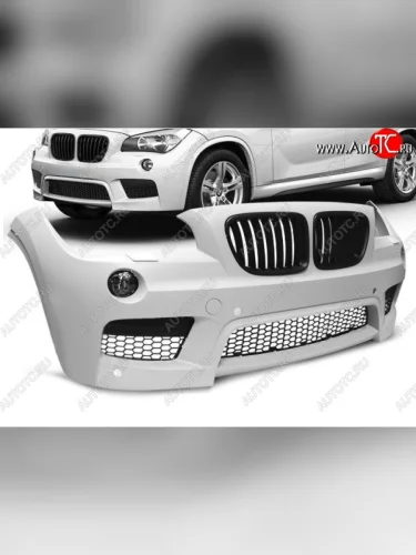 Передний бампер M-pakiet BMW X1 E84 (2009-2015)