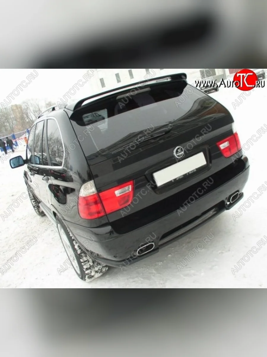 Спойлер CT BMW X5 E53 рестайлинг (2003-2006) (Неокрашенный)  в Самаре Самарской области