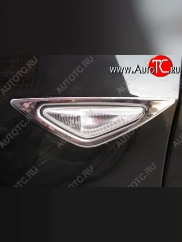 Накладки на повторители СТ BMW X5 E70 дорестайлинг (2006-2010)