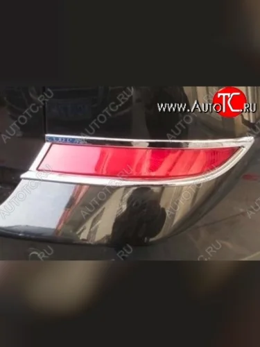 Накладки на задние отражатели СТ BMW X5 E70 дорестайлинг (2006-2010)