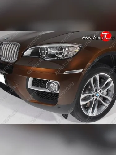 Подиумы противотуманных фар СТ BMW X6 E71 рестайлинг (2012-2014)