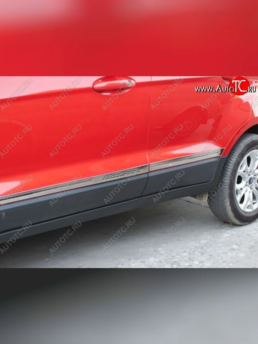 Молдинги CT Ford EcoSport дорестайлинг (2013-2019) (Неокрашенные)  в Самаре Самарской области