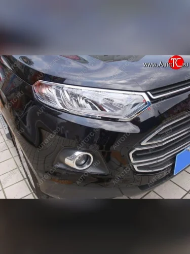 Накладки на фары СТ Ford EcoSport дорестайлинг (2013-2019)