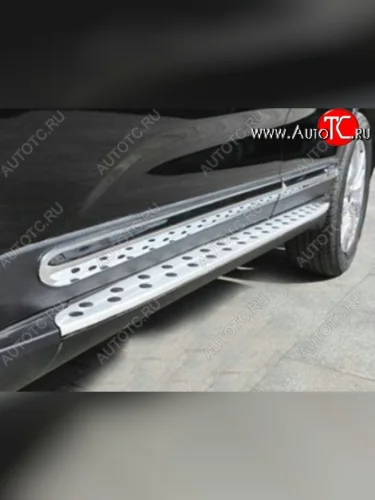 Пороги (рестайлинг) CT v2 Ford Edge U387 дорестайлинг (2006-2010)