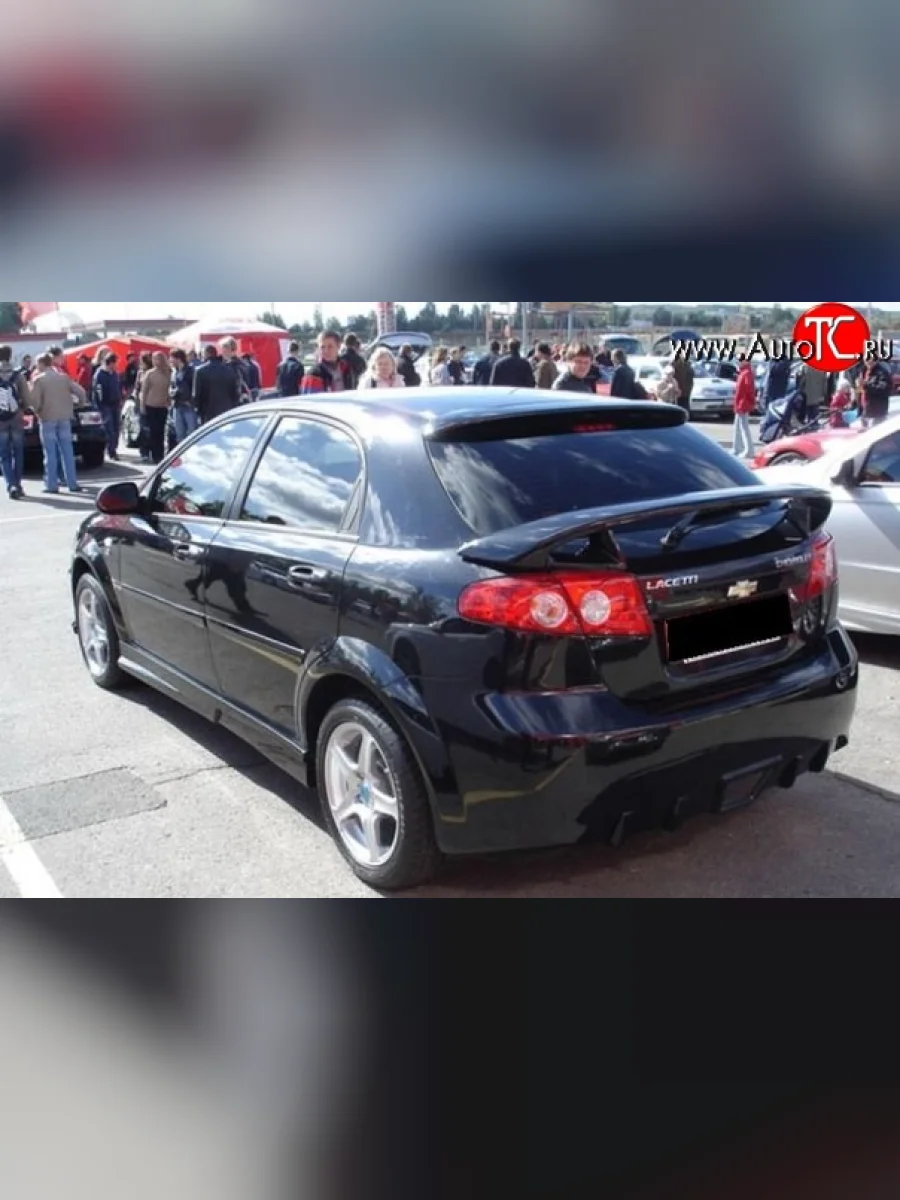 Спойлер Sport v2 Chevrolet Lacetti хэтчбек (2002-2013) (Неокрашенный)  в Самаре Самарской области