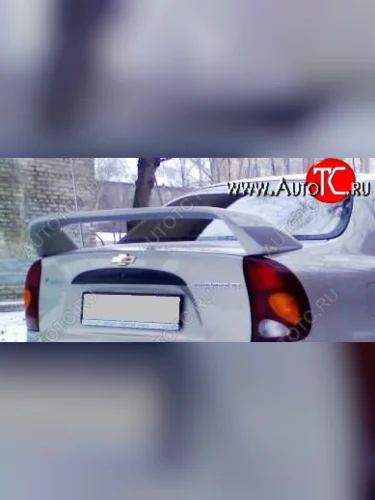 Спойлер Nika (АБС-пластик) Daewoo Lanos T150 рестайлинг, седан (2000-2009)