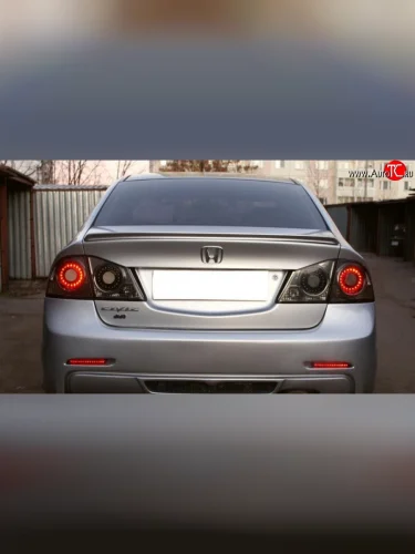 Лип спойлер Драйв Honda Civic  FD (2005-2011) седан дорестайлинг, седан рестайлинг