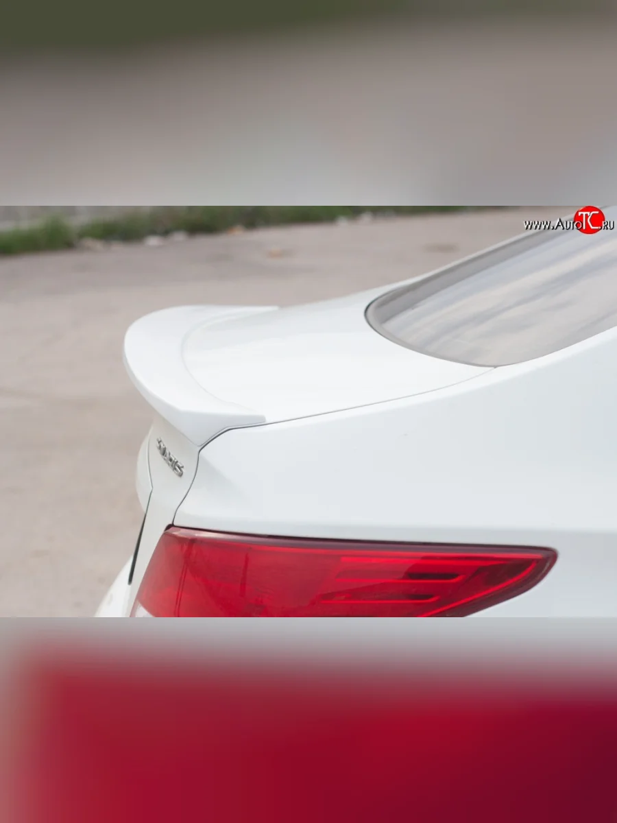 Средний лип спойлер Drive  Hyundai Solaris (2010-2014) RBr (Неокрашенный)  В Кинешме Ивановской области