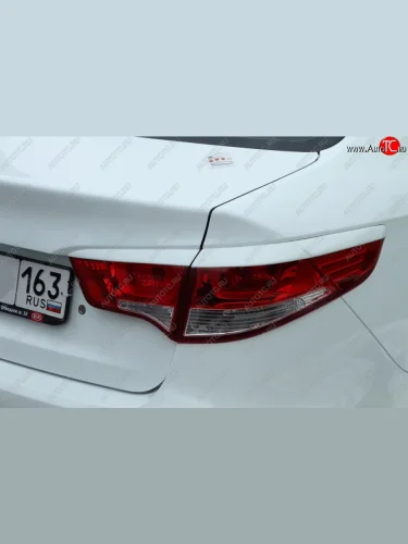 Реснички на фонари BS KIA Rio 3 QB рестайлинг седан (2015-2017)