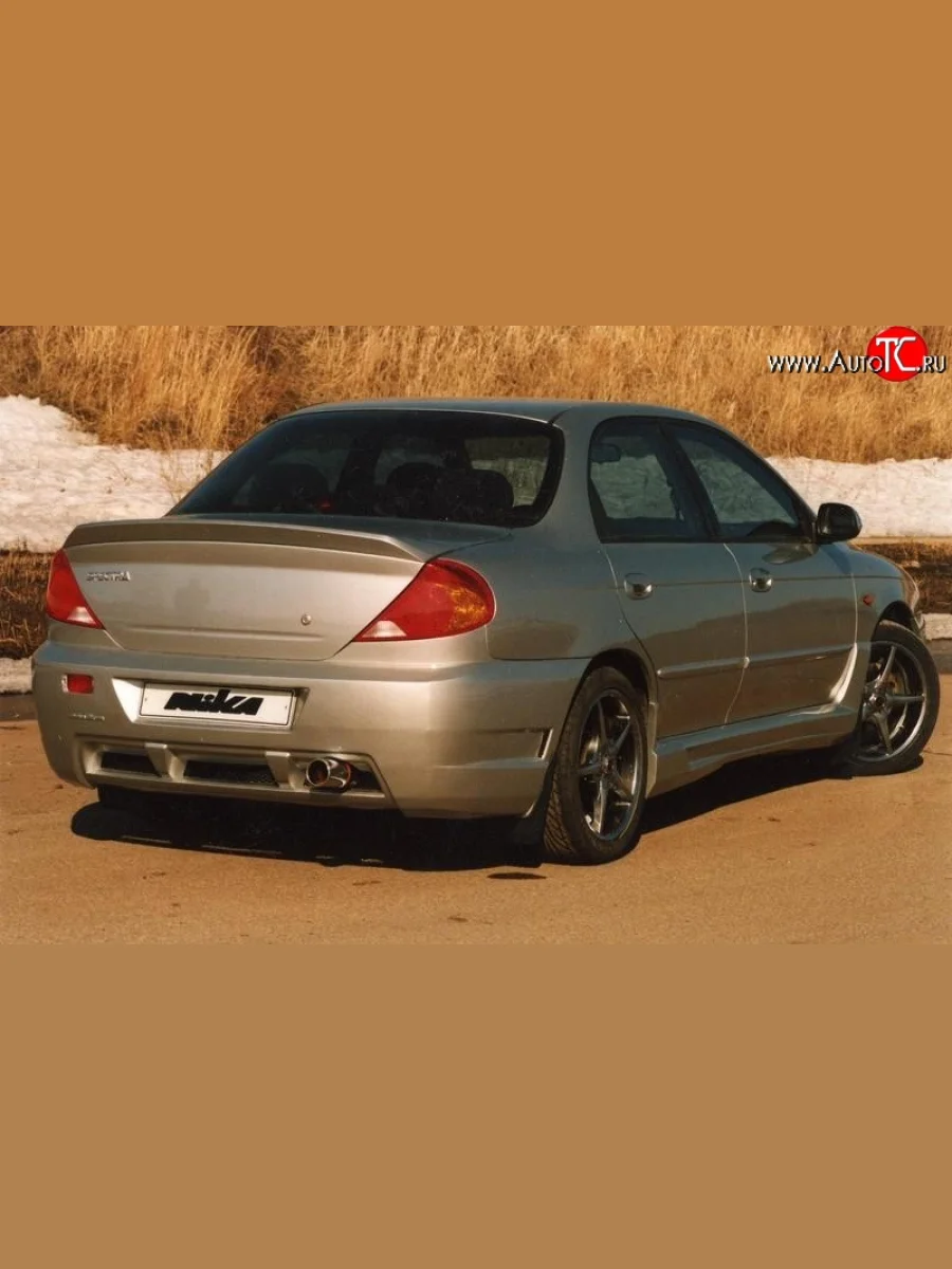 Лип спойлер Nika-Лип  KIA Spectra (2000-2009) (Неокрашенный)  В Кинешме Ивановской области
