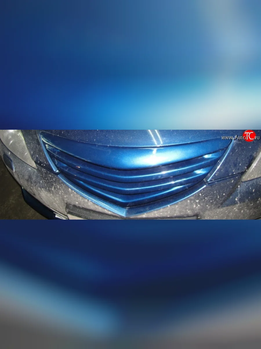 Решётка радиатора Extremma Mazda 3/Axela BK дорестайлинг, хэтчбэк (2003-2006) (Неокрашенная)  в Керчи Республика Крым