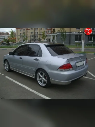 Накладка на задний бампер EGR Mitsubishi Lancer  9 CS (2003-2009) седан 1-ый рестайлинг, седан 2-ой рестайлинг