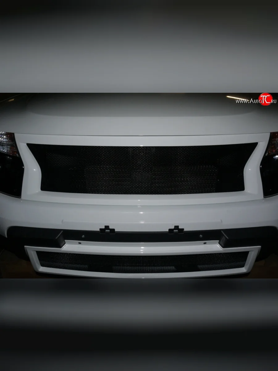 Решётка радиатора Drive Renault Duster HS дорестайлинг (2010-2015) (Неокрашенная)  в Самаре Самарской области