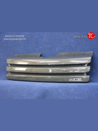 Решётка радиатора Next №1 Renault Duster HS дорестайлинг (2010-2015)