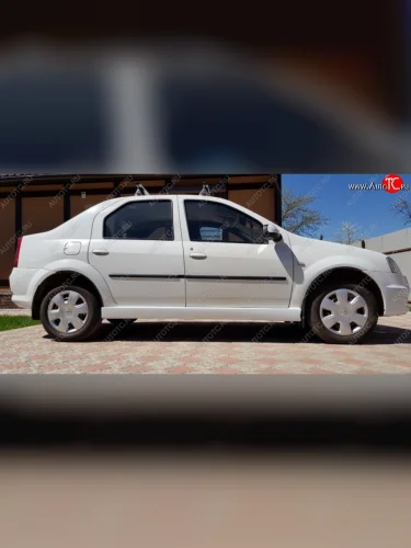 Комплект порогов Драйв Renault Logan  1 (2010-2016) рестайлинг