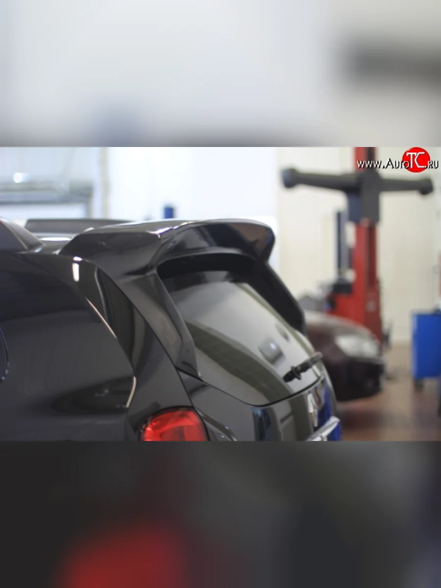 Спойлер Petroil Tuning - Чистое стекло  Renault Duster (2010-2021) HS (Неокрашенный)  в Самаре Самарской области
