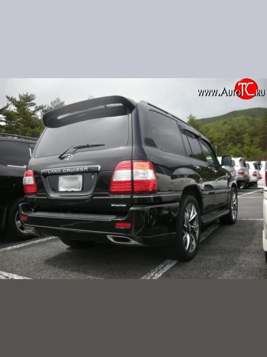 Спойлер Sport v2 Toyota Land Cruiser 10 100 2-ой рестайлинг (2005-2007) (Неокрашенный)  в Самаре Самарской области