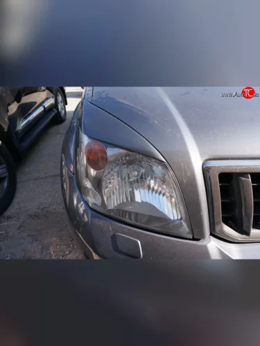 Реснички на фары Sport Toyota Land Cruiser Prado J120 (2002-2009)
