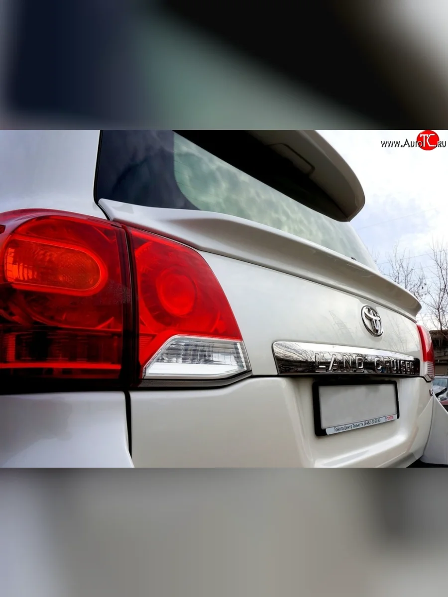 Спойлер Style Toyota Land Cruiser 200 дорестайлинг (2007-2012) (Неокрашенный)  в Самаре Самарской области