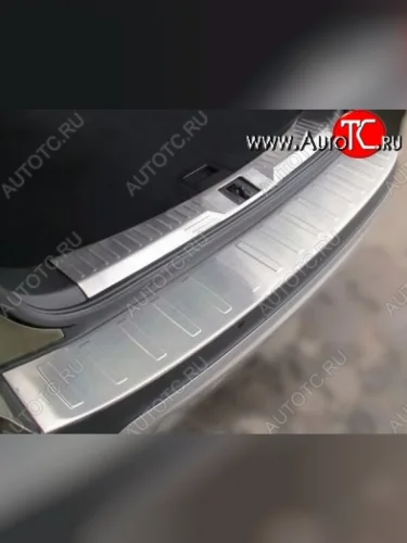 Защитная накладка на задний бампер СТ Ford Kuga 2 дорестайлинг (2013-2016)