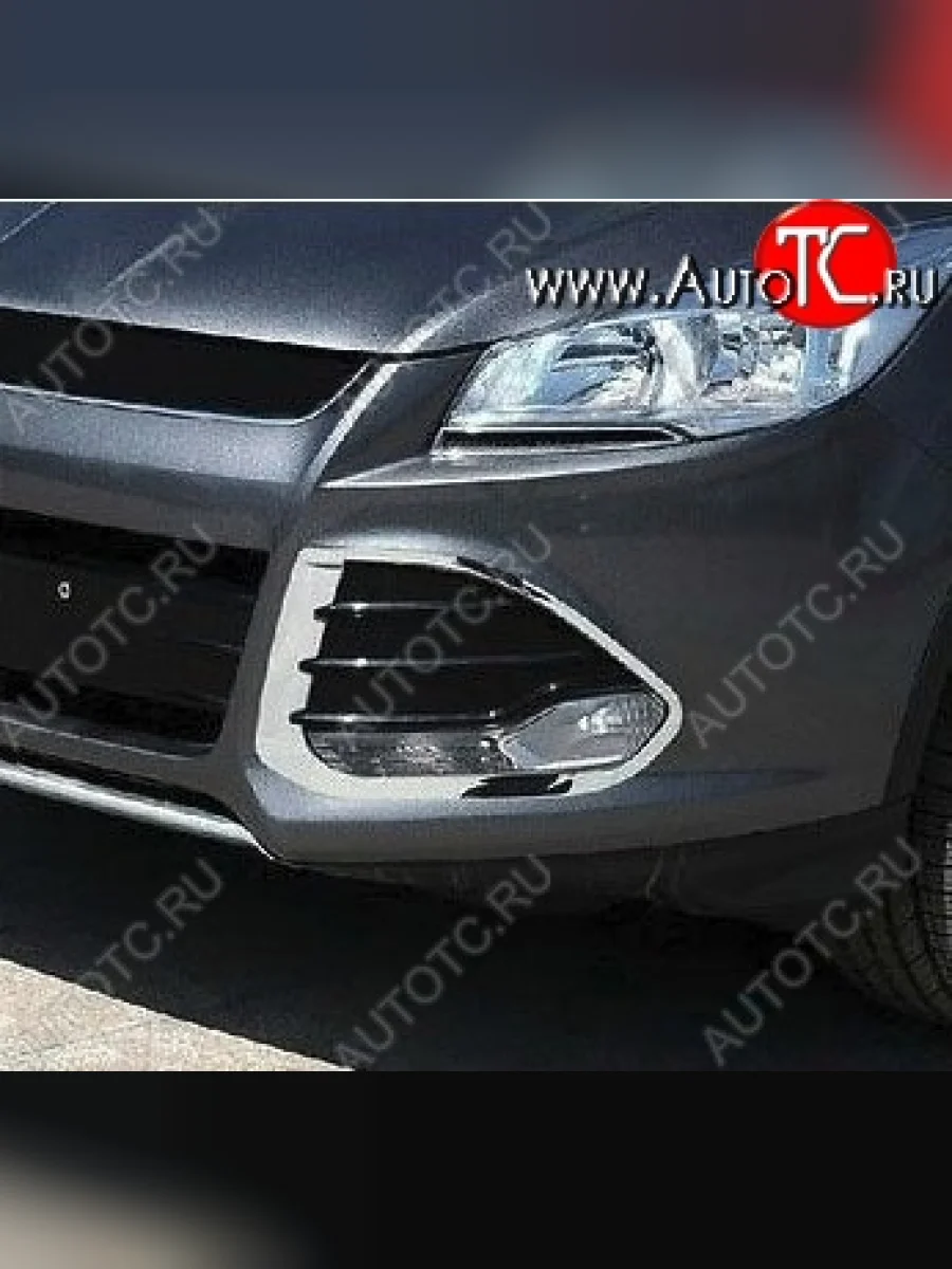 Накладки на передние воздуховоды СТ Ford Kuga 2 дорестайлинг (2013-2016)  в Керчи Республика Крым