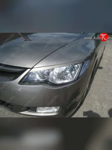 Реснички на фары CT Honda Civic FD седан дорестайлинг (2005-2008)