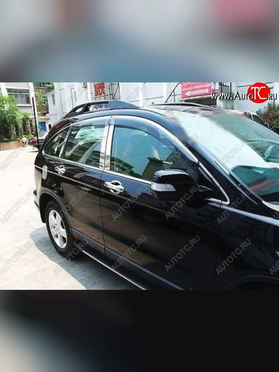 Комплект дефлекторов окон СТ Honda CR-V RE1,RE2,RE3,RE4,RE5,RE7 дорестайлинг (2007-2010)  в Воронеже Воронежской области