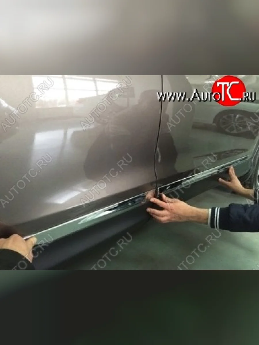 Молдинги CT Honda CR-V RM1,RM3,RM4 дорестайлинг (2012-2015) (Неокрашенные)  в Перми Пермском крае