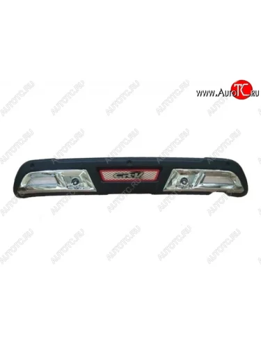 Накладка на задний бампер CT v2 Honda CR-V RM1,RM3,RM4 дорестайлинг (2012-2015)