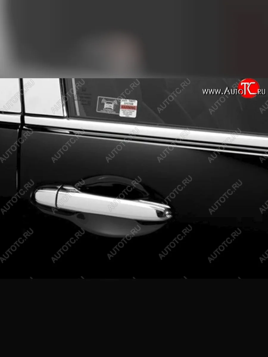 Накладки на внешние ручки дверей СТ Honda CR-V RM1,RM3,RM4 дорестайлинг (2012-2015) (Неокрашенные)  в Перми Пермском крае