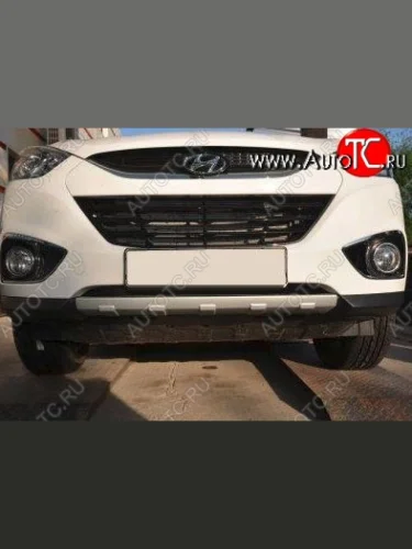 Накладка на передний бампер CT Hyundai IX35 LM дорестайлинг (2009-2013)