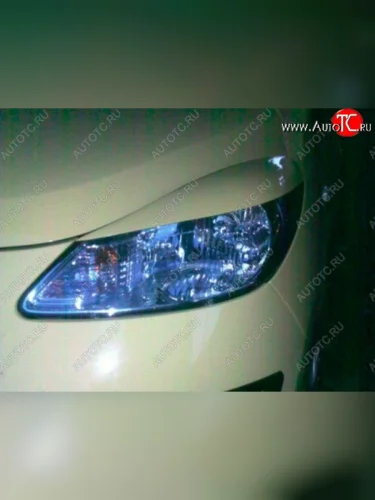 Реснички на фары CT Hyundai i10 PA дорестайлинг (2007-2011)